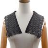 Milk Silk Lace Shoulder Flower, Water-Soluble Embroidered Fake Collar, Hollow Shoulder Collar, Embroidered Chest Collar Circumference Collar