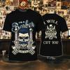 Barber Shop Shirts Men T Shirts 3D Printing Custom Man's Clothing O Neck Oversized Casual Short Sleeve Tops Cool Punk Streetwear