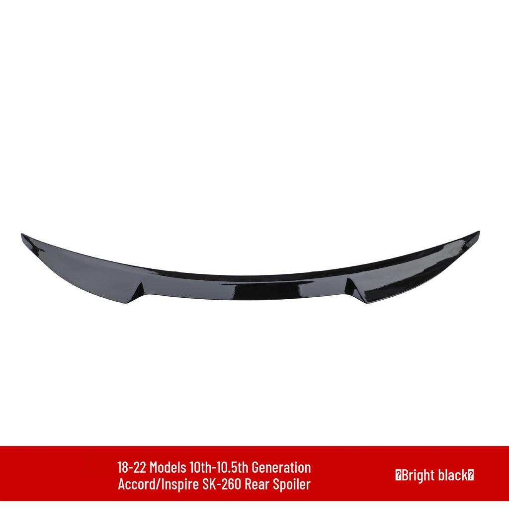 Совместимо с моделями Honda Inspire/Accord 2019 года: Передний сплиттер, Пороги, Задний и Верхний спойлеры, Жалюзи. Комплект обвеса.