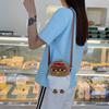 Cartoon Cute Chick Plush Bag Women's 2025 New Fashion Girl Doll Shoulder Messenger Bag