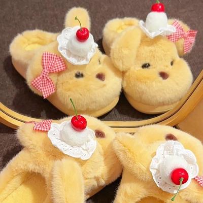 Новые Хлопковые Туфли и Тапочки на Толстой Подошве, Универсальные для Женщин