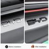 Для BYD Song Plus DMI Черный Передний Значок Модификация Черный Воин Значок Автомобиля Покрывающие Стиль Логотип Задний Логотип Автомобиля Наклейка