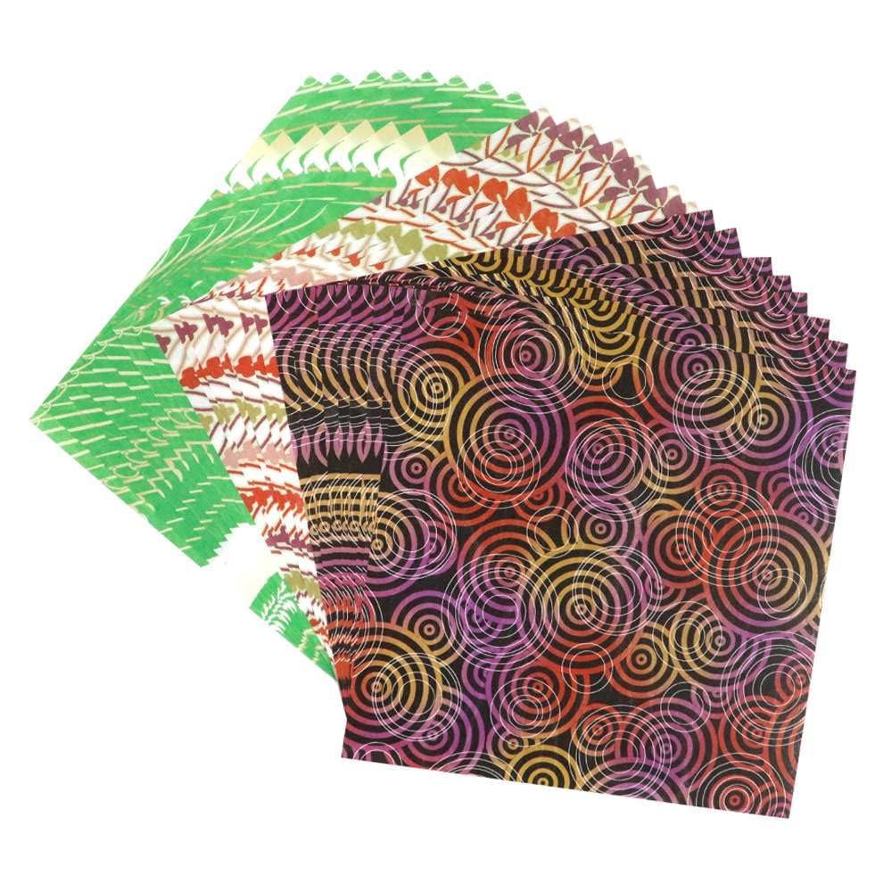 Kimono Beauty Washi Zen 3 24 листа узоры х 8 листов васи 2023 чиёгами, узоры, (По 3 штуки), Оригами, Бумага, Нет.