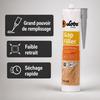 Mastic bois parquet, Mastic bois argenté, Mastic pour parquet, argenté