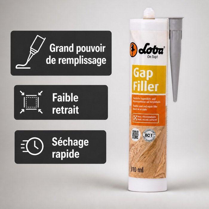 Mastic bois parquet, Mastic bois argenté, Mastic pour parquet, argenté