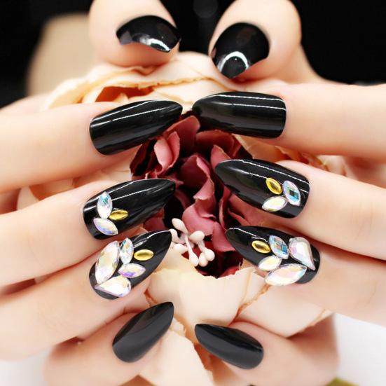 Женские красочные DIY советы по дизайну ногтей Блестящие стразы для украшения колеса