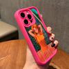 Вечное Лето Алиса Утолщенный ТПУ Чехол для Мобильного Телефона для iPhone 17 16 15 14 13 12 11 Air Pro Max Plus Цветной Чехол