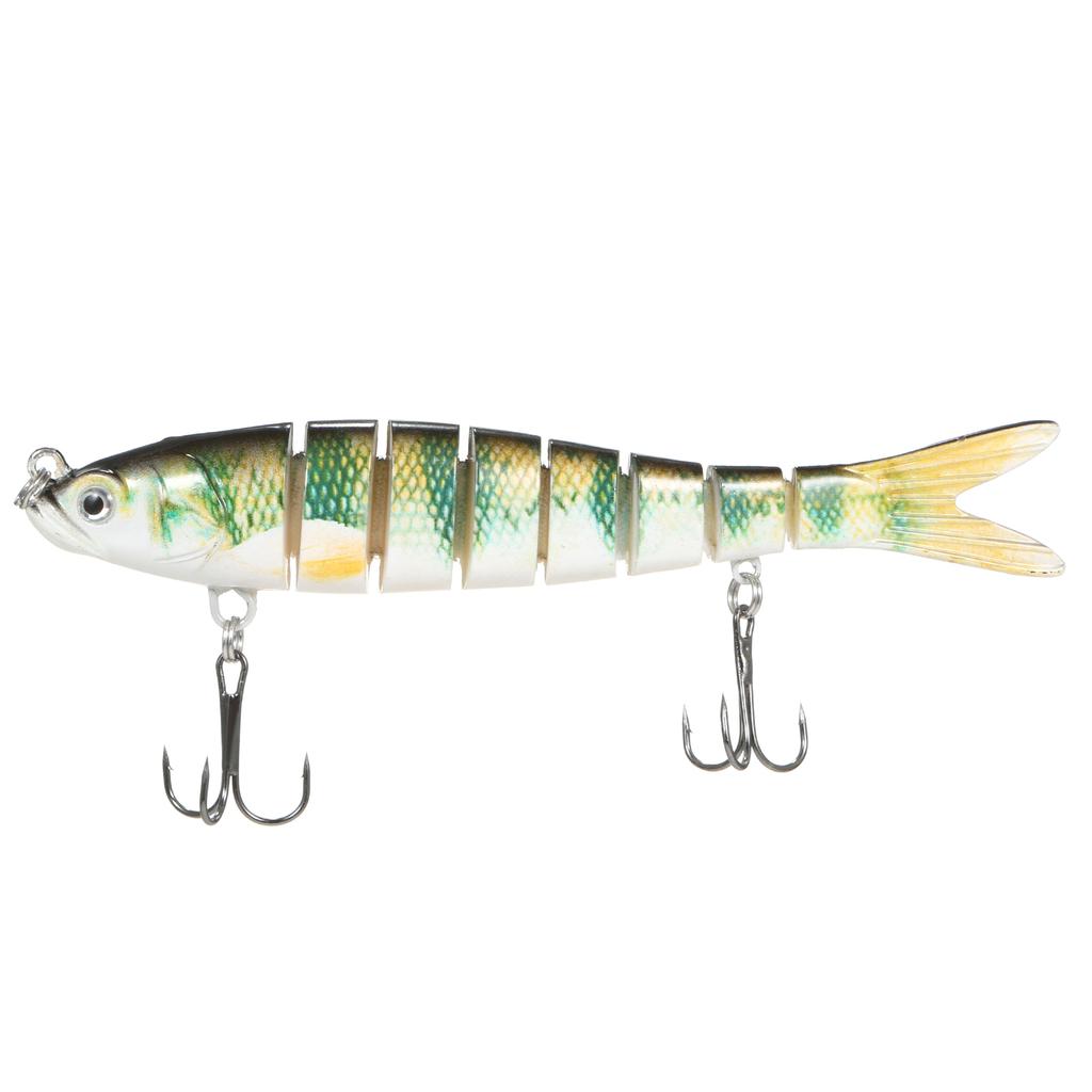 TARUOR 140 мм мульти шарнирная приманка для плавания, реалистичная 8-сегментная рыболовная приманка для плавания гольяна, искусственные приманки