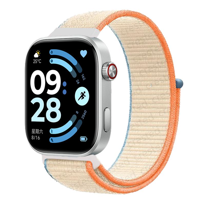 Нейлоновый ремешок-петля для Redmi watch 6 5 4 Смарт-часов Аксессуары спортивный Запасной браслет correa для xiaomi Mi band 8 9 pro Ремешок