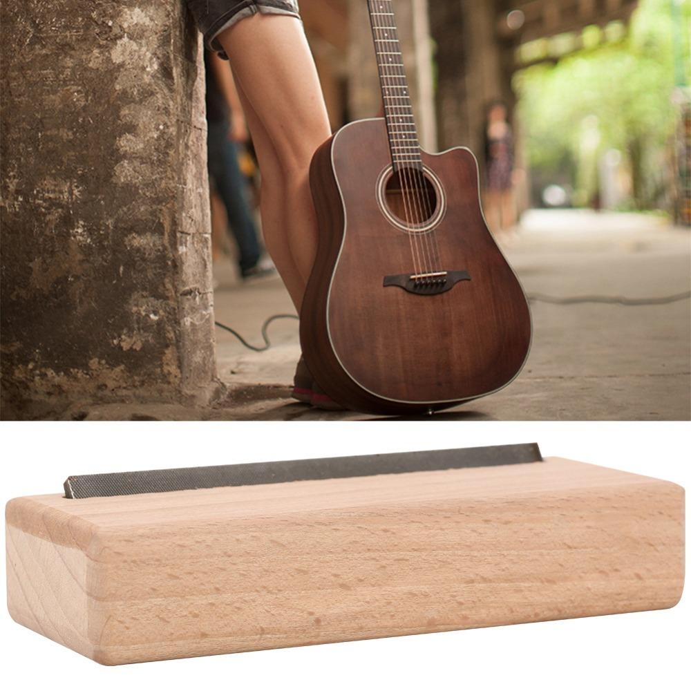 45 Degrees Guitar Fret File Wood Color Luthier Maintenance Tool Guitar Repair Tool For Guitar