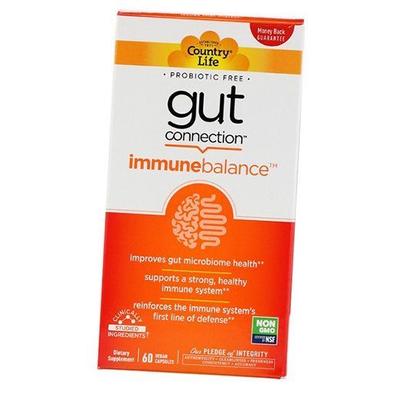 Баланс Иммунитета, Gut Connection Immune Balance, 60вегкапс (72124012)