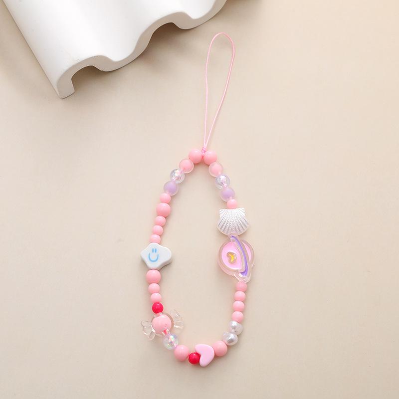 Красочный мультяшный чехол для телефона с ремешком и электропокрытием в квадратную клетку