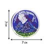Outdoor Outings Cloth Stickers Nature Landscape Adventure Camping Velcro Clothing Luggage Fashion Embroidery Stickers