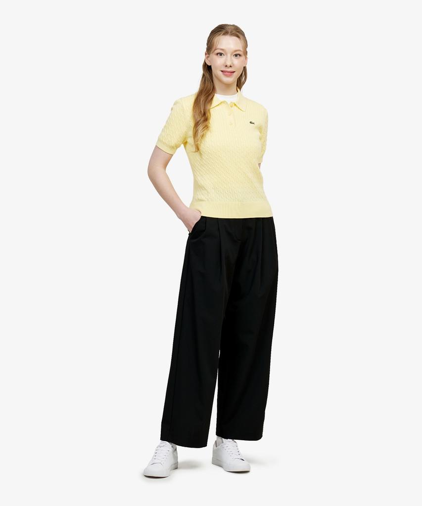 LACOSTE Женская кофта-поло с косами Pf607E-56G 107