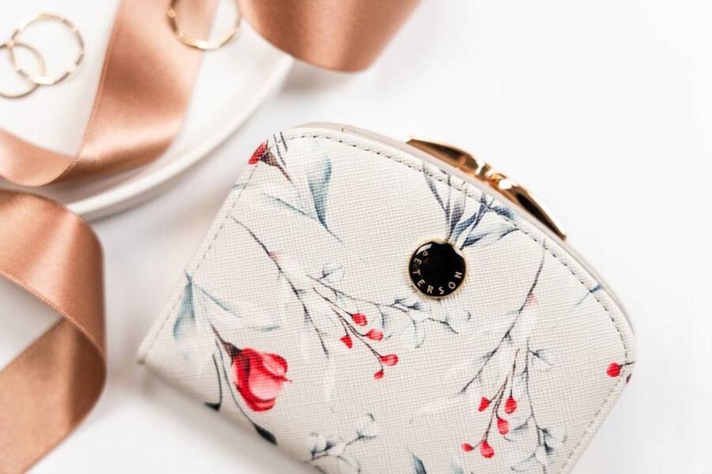 Small women's wallet made of eco-leather - Peterson