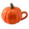 Pumpkin Cup Mug with Lid Spoon High Value Water Cup Office Home Breakfast Cup Practical