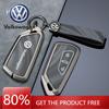 For VOLKSWAGEN VW Zinc Alloy Car Smart Remote 5 Buttons Key Keychain Case Cover Protector Shell Holder For VW Volkswagen Golf 8 