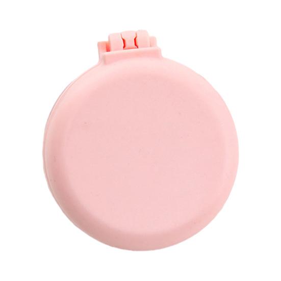 Yousheng Air Cushion Comb Cute Candy Color Portable Folding Comb with Mirror Gentle Massage for Tangle-Free Hair