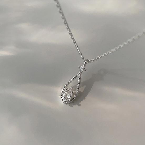 Ожерелья-колье со стразами для женщин и девочек, золотые сверкающие бриллиантовые ожерелья, блестящее ожерелье с кристаллами, подвеска в виде капли воды, персонализированный ювелирный подарок