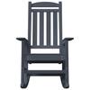 Garden Swing Chair Navy Blue 92 x 70 x 108 cm HDPE