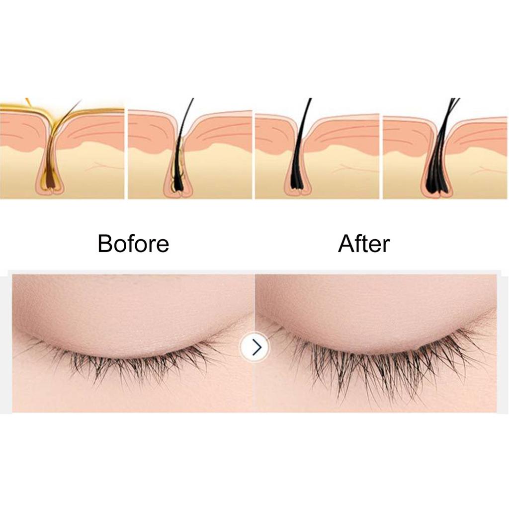 Сыворотка для роста ресниц и бровей Premium Lash Boost Serum без раздражения, безопасная