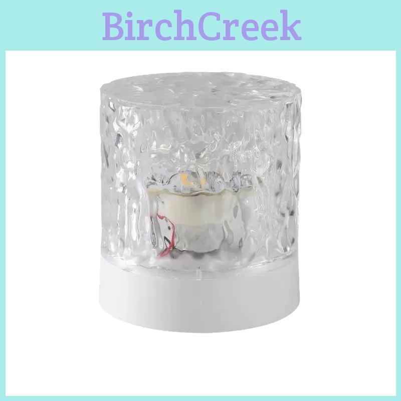 Rechargeable Rgb Water Ripple Atmosphere Lamp With Remote Control For Modern Bedroom Decor