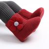MYGGPP Boots Warm 0-1 Year Old Baby Soft Bottom Shoes Baby Shoes Padded Snow Boots Cotton Boots Baby Shoes Cloth Bottom
