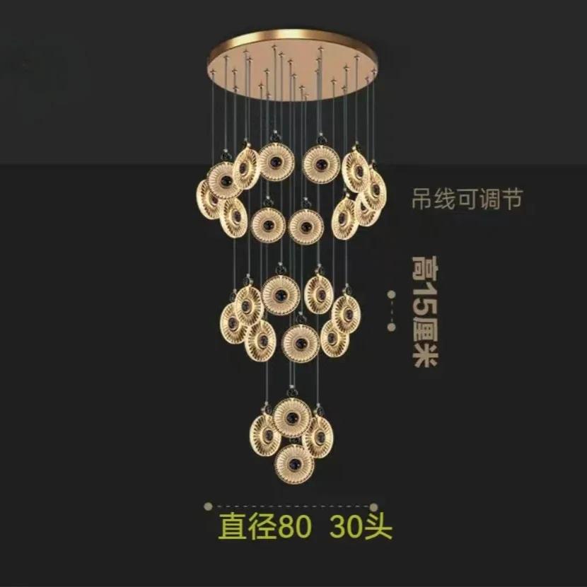 Nordic Home Decor Подвесной светильник для столовой Освещение в помещении Хрустальный светильник Подвесной светильник Люстра Лампы для гостиной