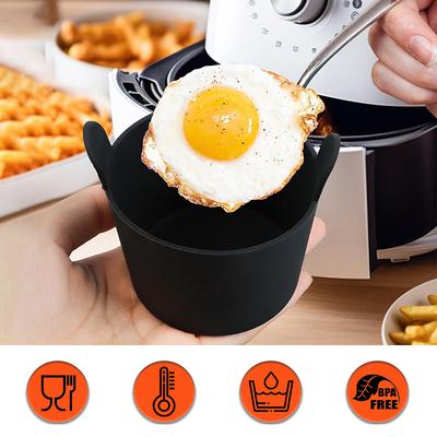 Силиконовая корзина форма для маффинов чашки фритюрница духовка противень для выпечки пицца жареная курица корзина силиконовые формы для фритюрницы микроволновой печи