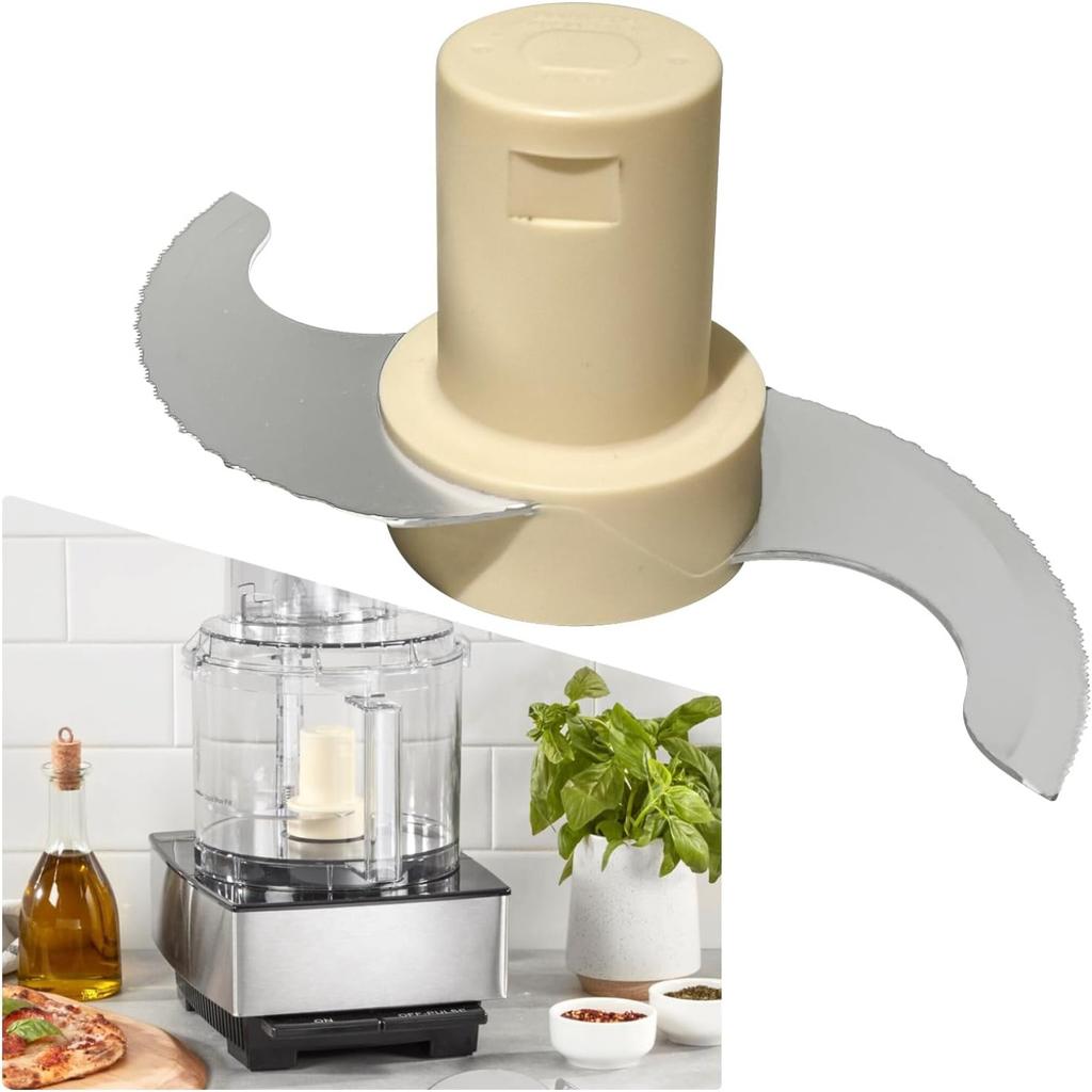 DLC-001TXB DLC-7 Blade, Main Stainless Steel Chopping Blade Compatible with Cui sinart 14 Cup Food Processor DFP-14BCNY DFP-14BCNR DFP-14N