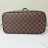 [Pre-Owned] Neverfull Mm Checkered Coated Canvas With Leather Trim Tote Bag - Excellent #138KOQW