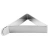 6Pcs Tablecloth Clips Stainless Steel Triangular Shape 5cm Opening Tablecloth Holders Clamps