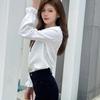 2024 модная женская белая рубашка с длинным рукавом, элегантная шифоновая блузка, женские корейские милые женские топы с бантом на воротнике, одежда Blusas 24163