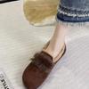 2025 New Women's Doudou Shoes Winter Velvet Ultra-soft Sole Fashion Outer Wear Thickened Cotton Shoes Beef Tendon Sole Non-slip Women's Shoes