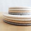 Heat Insulation Coaster Non-Slip Pot Pad Table Mats Woven Cotton Placemat  Table Decoration