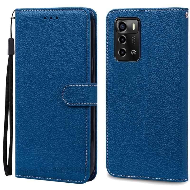 Для ZTE Blade V40 Vita Чехол Мягкая силиконовая задняя крышка Для ZTE Blade V40 Vita Чехол Кожаный кошелек откидная крышка Fundas