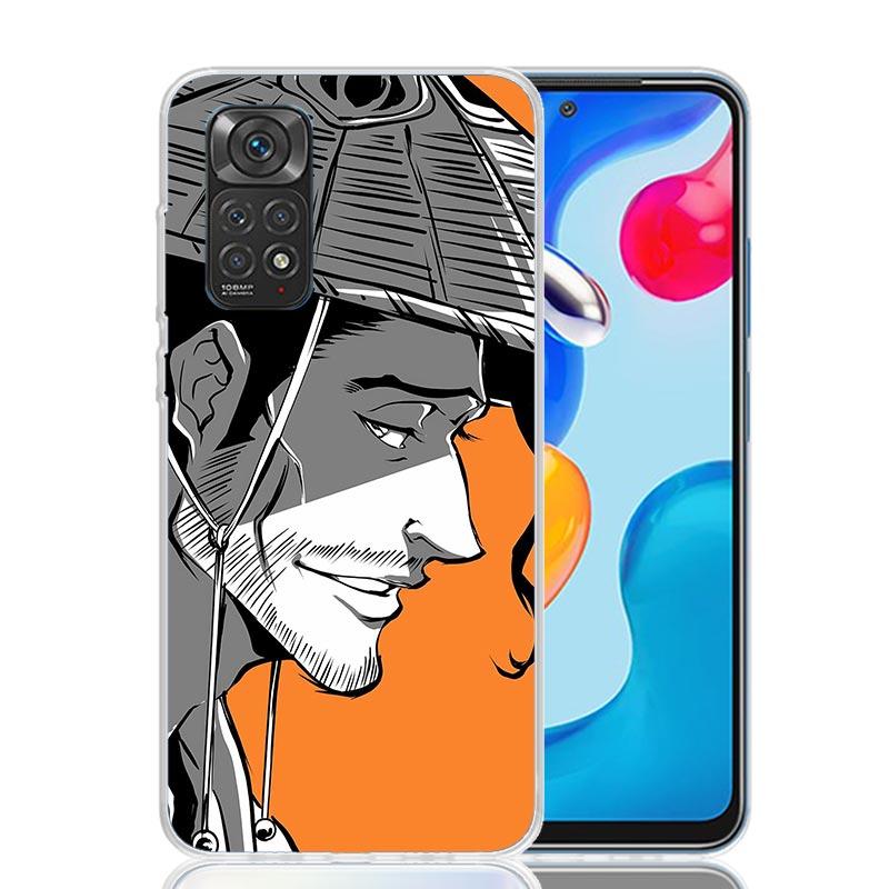 Чехол для телефона Bleach Кёраку Сюнсуй для Xiaomi Redmi Note 15 14 13 12S 12 Pro Plus 11S 11E 11 11T 10S 10 Искусство Мягкий Чехол с Рисунком Re