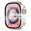 WANLONFENG For Apple Watch Ultra 2/Ultra 49mm 2-in-1 Hard PC Frame Waterproof Case with Tempered Glass Screen Protector