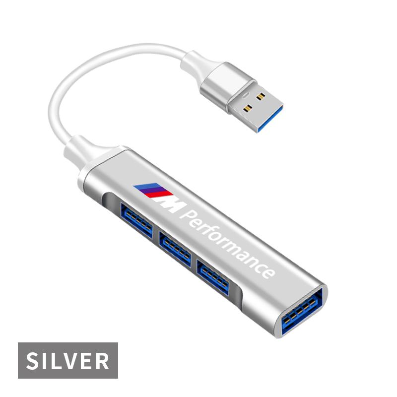 Адаптер Type-C на USB Многопортовый распределитель-хаб для BMW F20 F40 F22 F30 E90 F32 F10 F06 F07 F46 M3 M4 M5 E60 Z4 G20