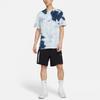 Nike T Shirts Men's Slate Blue Crew Neck Moderate Straight Fit DD2721-104