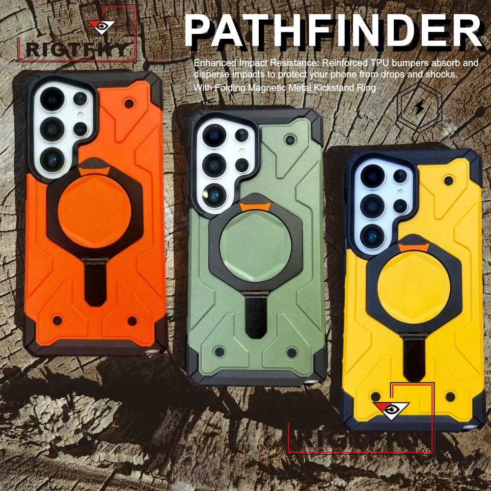 NEW Military Heavy Duty Shock Armor Phone Case for Samsung S26 Plus S25 S24 S23 Ultra Magnetic Holder Kickstand Protective Cover
