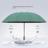 10K Double Bones Reverse Fully-Automatic Umbrella Men Women Large Windproof Reflective Stripe Umbrella Sunny Rainy Umbrella