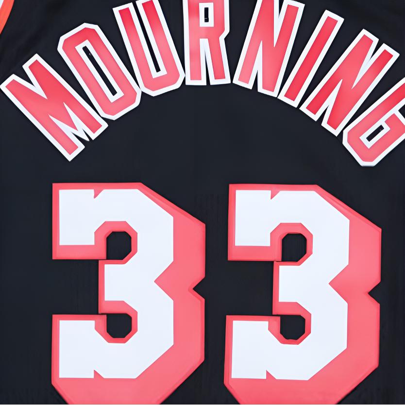 Mitchell Ness "NBA Miami Heat 96 Alonzo Mourning" authentic jersey SMJYAC18093-MHEBLCK96AMO