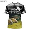 Fashion 3D Carp Fishing Men Women Summer T Shirt Street Trendy All Match O-Neck Short Sleeve Oversized Male T Shirt Men Clothing