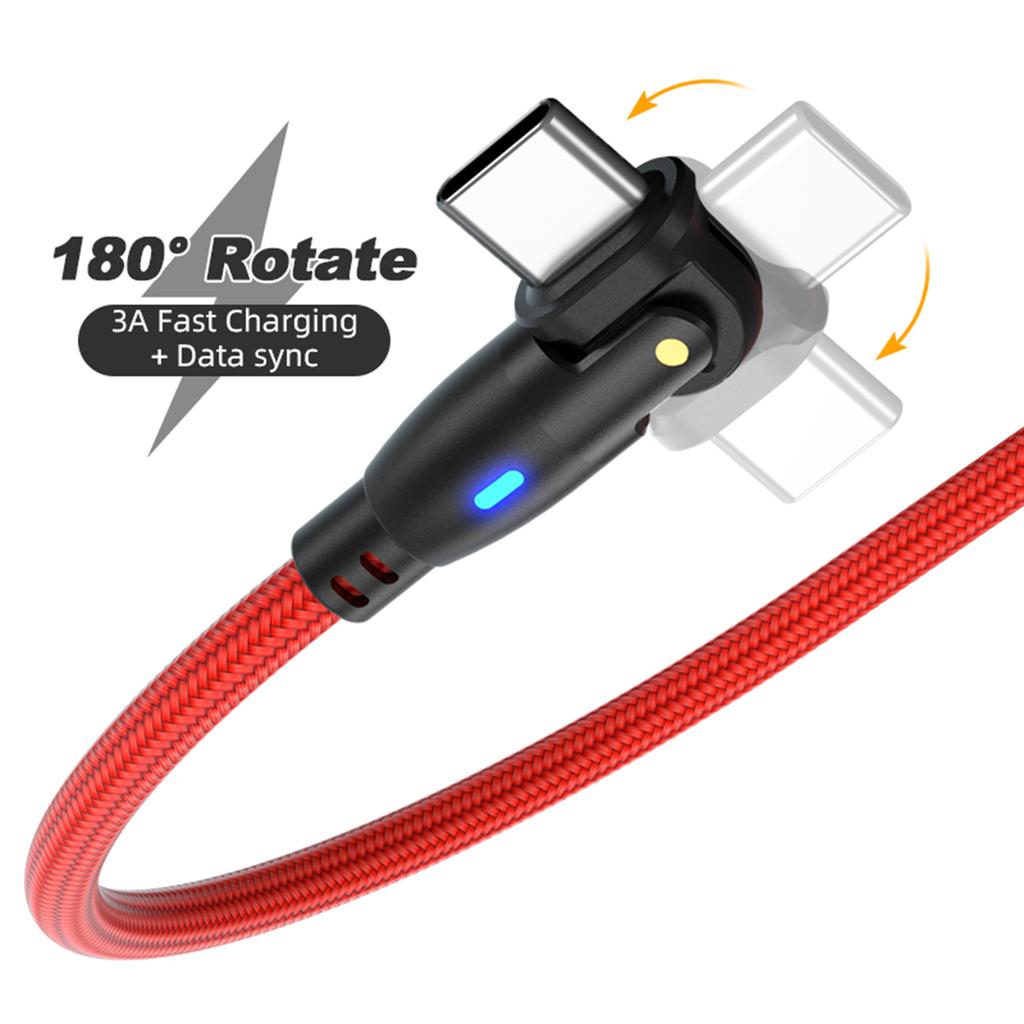 Гибкий кабель USB A на C, кабель USB на USB C для ПК, телефона, ноутбуков, кабель для зарядки 3A для бесшовного игрового опыта