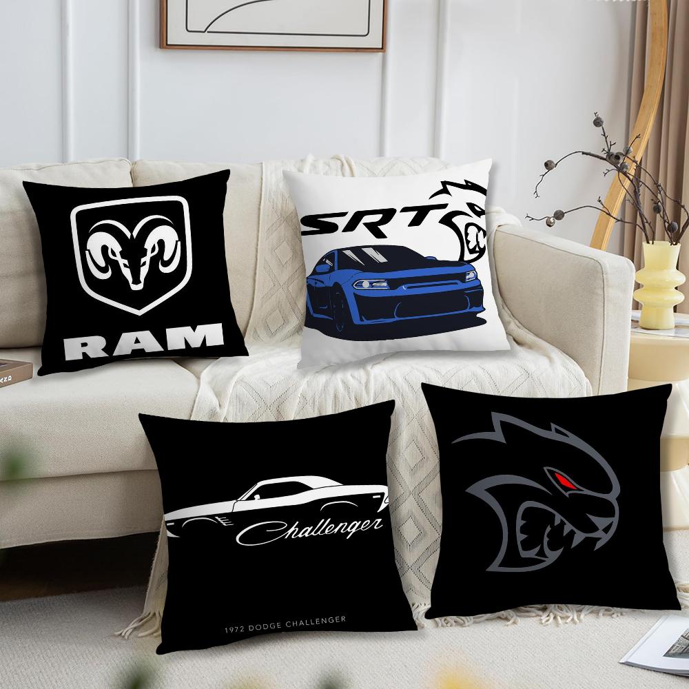 Luxury D-Dodges Pillow Case For Sofa Bedside Table Bedroom Backrest Living Office Cushion Printed Square Multiple