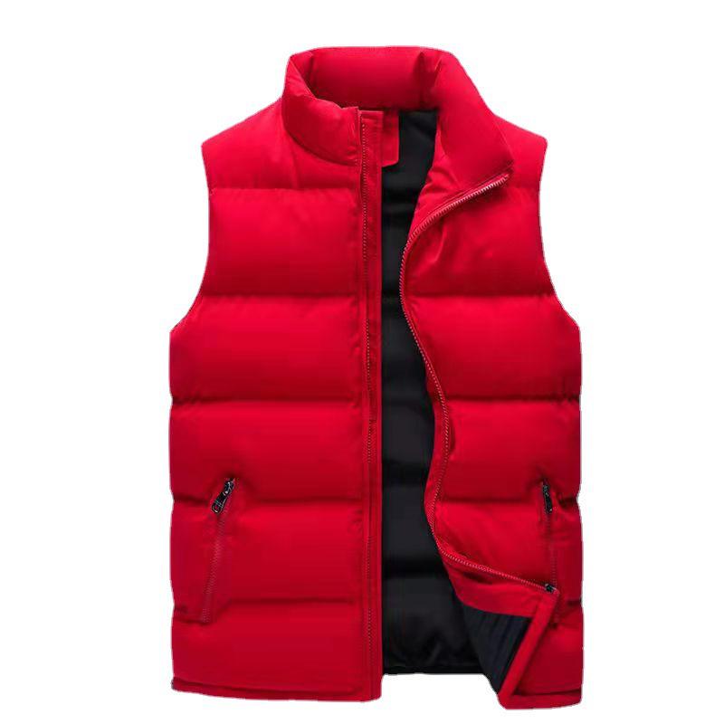 Men's Autumn/Winter Warm Down Cotton Vest - Cross-European Size