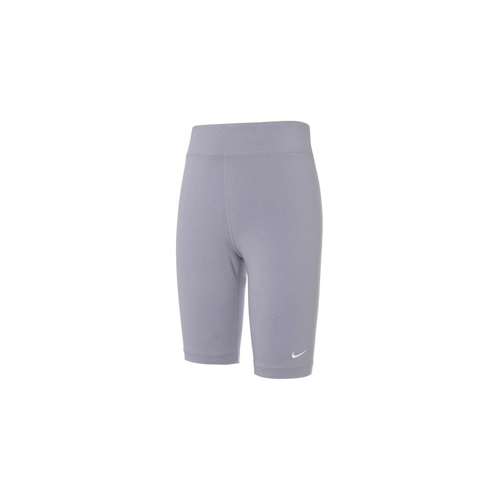 Nike Спортивные шорты Essential Solid Slim Fit для тренировок, женские шорты Mist-Grey-Blue CZ8527-519