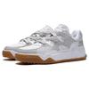 Li Ning FlashStar Скользкие Устойчивые к истиранию Низкие Кеды для Скейтборда Мужские Бело-Серые AGLT087-2
