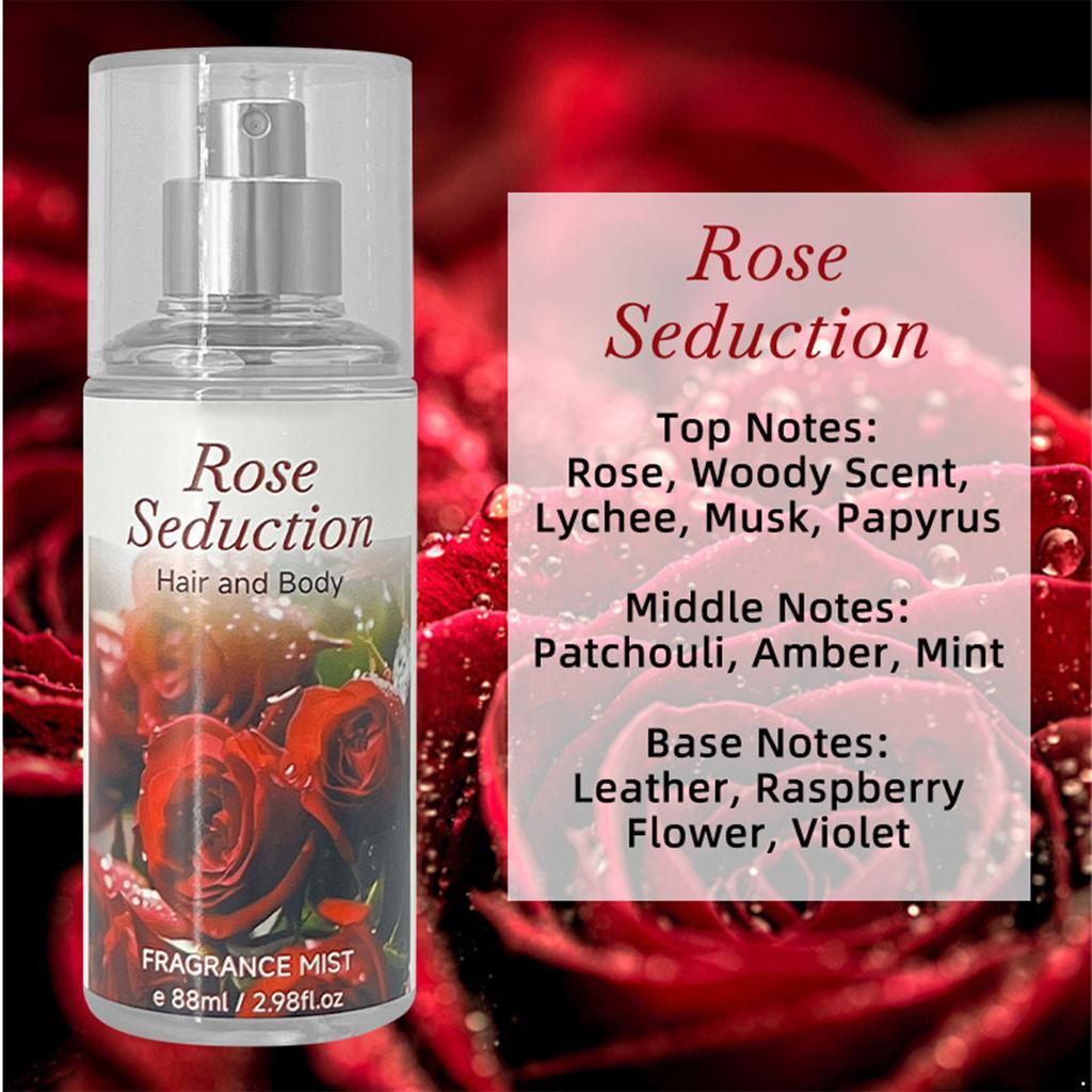 Fresh Scent Perfume Spray 1Pc Alcohol Free Long Lasting Fragrance Mist for Body and Hair Perfect for Dating and Social Events